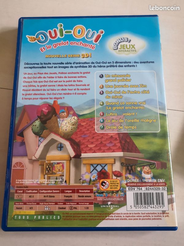 DVD pour enfant oui-oui (image 2)