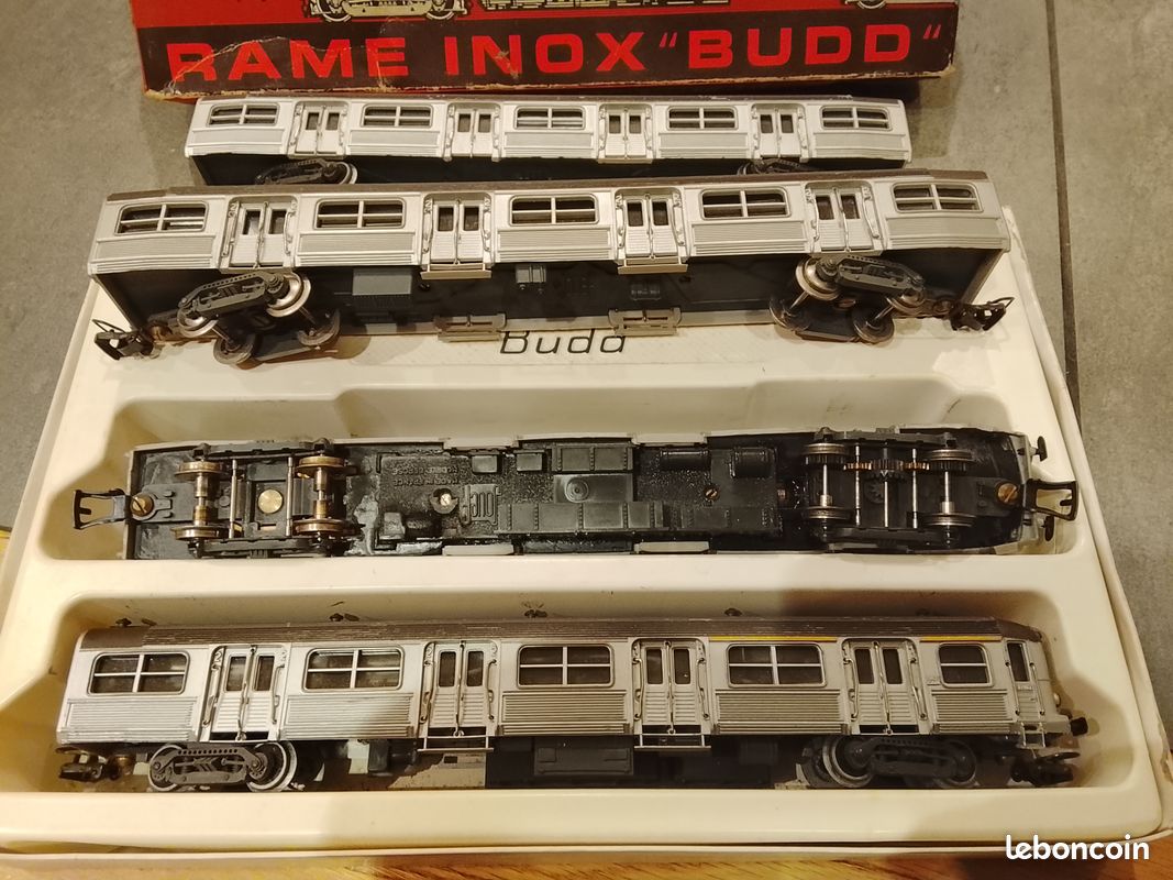 Coffret rame inox Budd Jouef (réf. 761E) - Collection