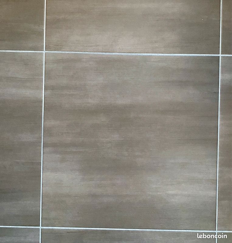 Lot carrelage et faïence Cinca Bambu blanc et marron (image 7)
