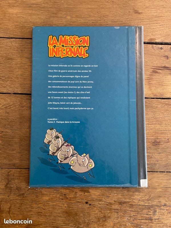 Bd La mission infernale par Baloo - édition limitée 70/150 (image 2)