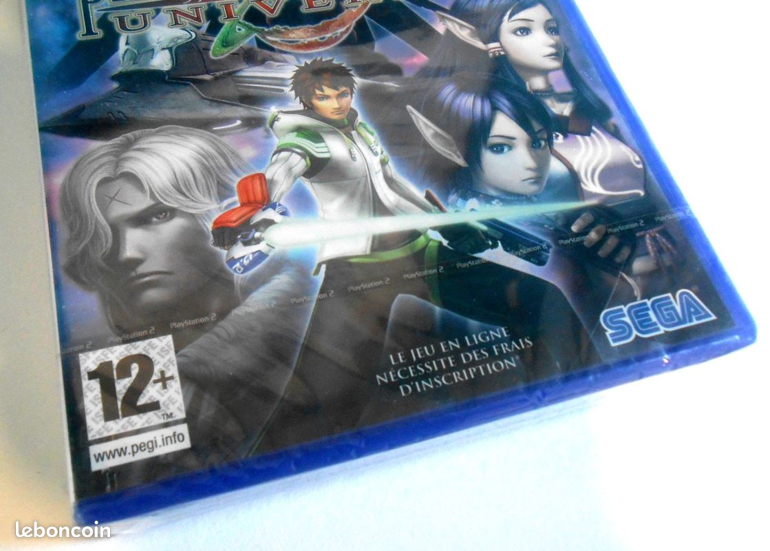 Jeu PS2 Phantasy Star Universe - Version Française Complète (Boîte + Manuel) - Bon État Testé