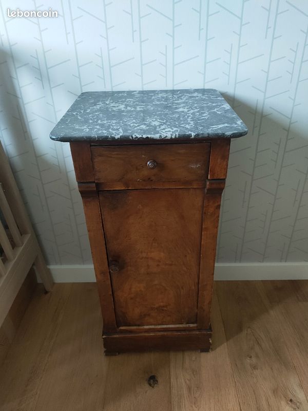 Table de chevet style Louis Philippe (image 1)