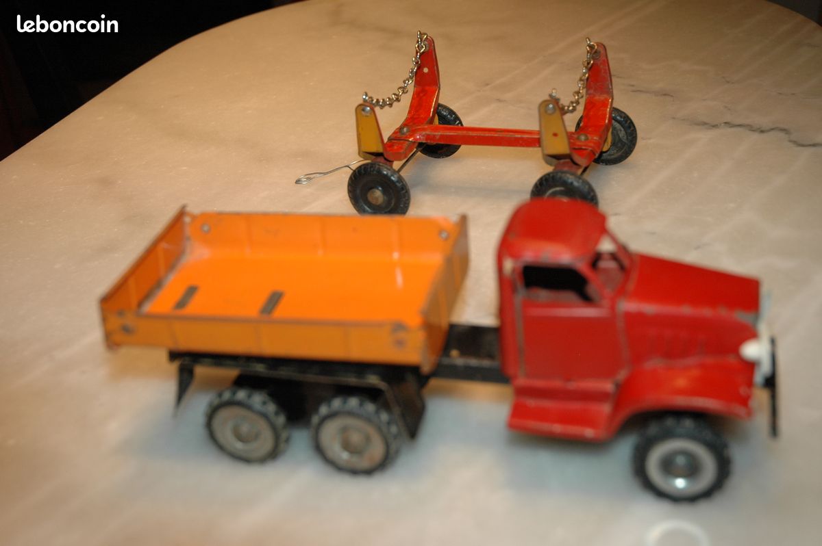 DINKY SUPER TOYS Camion Gmc Pinder Remorque Ref 881 Atlas EUR 160,00 - FR