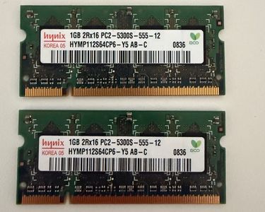 HYNIX RAM DDR2 1 Go 2RX16 PC2 5300s 555 12