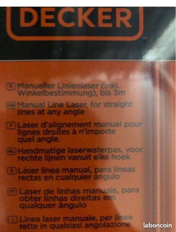 Laser black et Decker (image 4)
