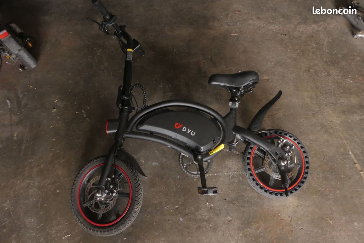 DYU D3F Vélo électrique pliable 250W – Très bon état – Batterie excellente (image 2)