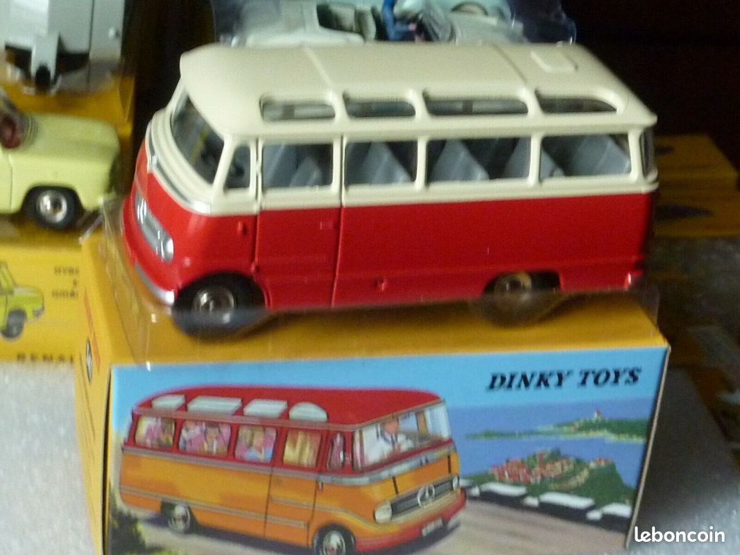 PETIT CAR MERCEDES Benz Postes Suisse Ch Dinky Toys 541 Atlas Neuf En