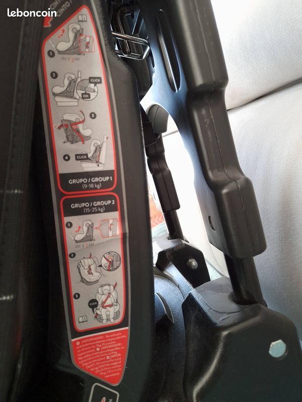 Siège auto ISOFIX side impact protection de marque BQS (image 4)