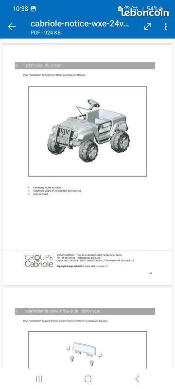 Voiture électrique 2 places JEEP (image 7)