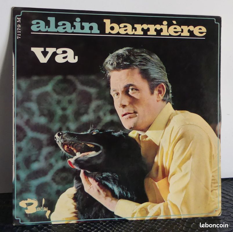 Vinyle 45 tours Alain Barrière (image 1)