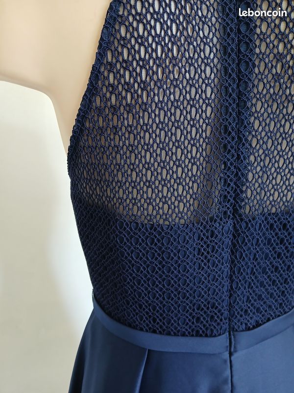 Magnifique Robe Neuve Fashion New York/marine /taille Vêtements