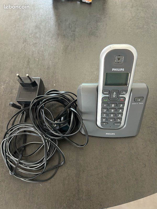 Téléphone fixe sans fil Philips dect 122 (image 7)