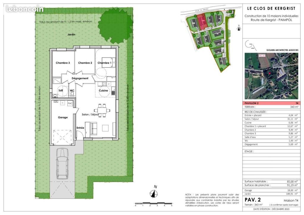 Maison 85 m² · à Paimpol · 85 m² · 375 000 €