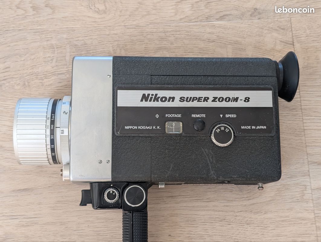Vintage Nikon Nikon Zoom Nikon Nikkorex Zoom Double 8mm Camera Super