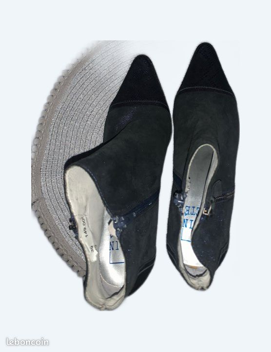 Boots femme cuir (image 2)