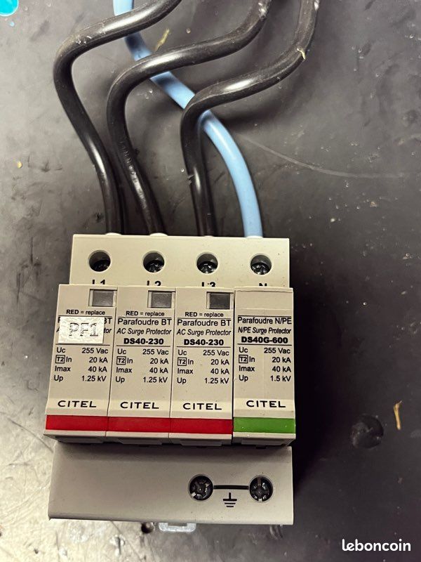 Parafoudre Monophasé CITEL DS215-230/G - Protection électrique Neuve Et Scellée