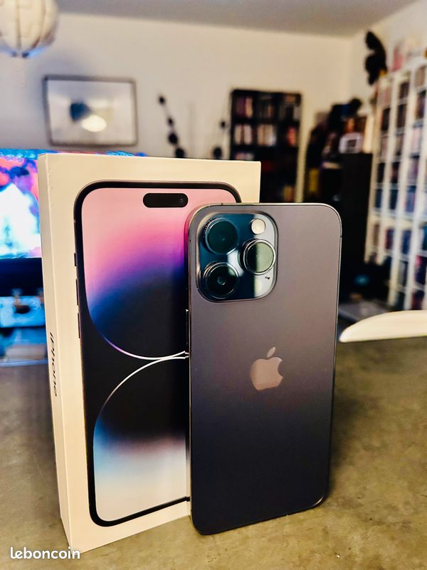 IPhone 14 pro max 128gb tout opérateur coloris violet (image 2)