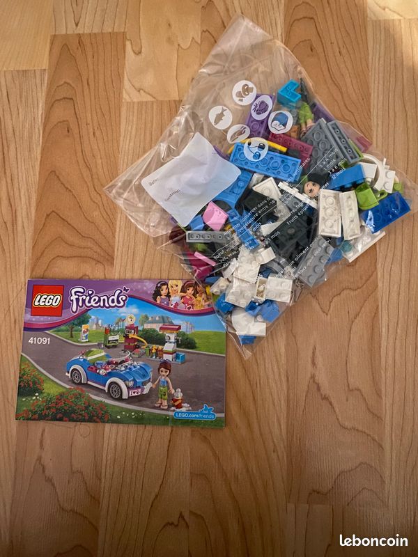 Lego Friends 41091 La décapotable de Mia (image 2)