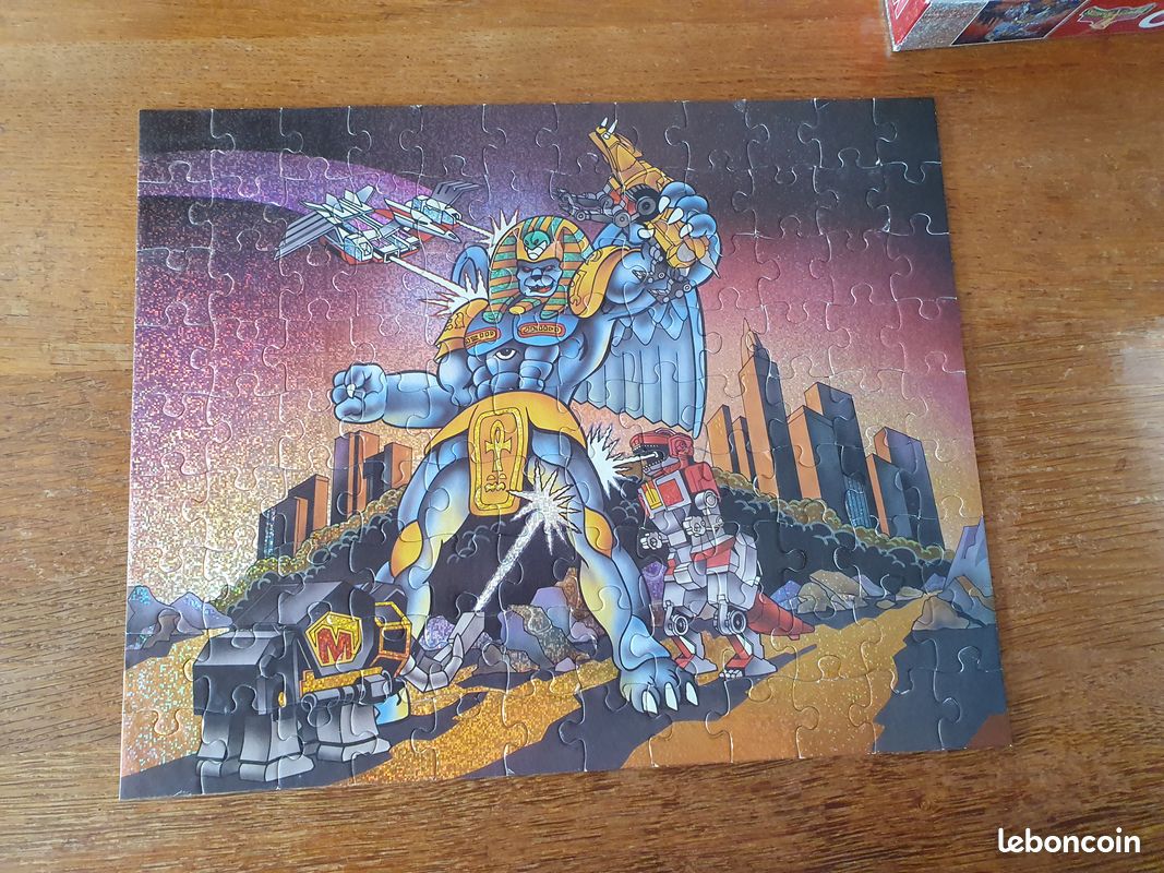 Power Rangers Mighty Morphin - Puzzle 100 Pièces MB – Complet – 1994 (image 2)