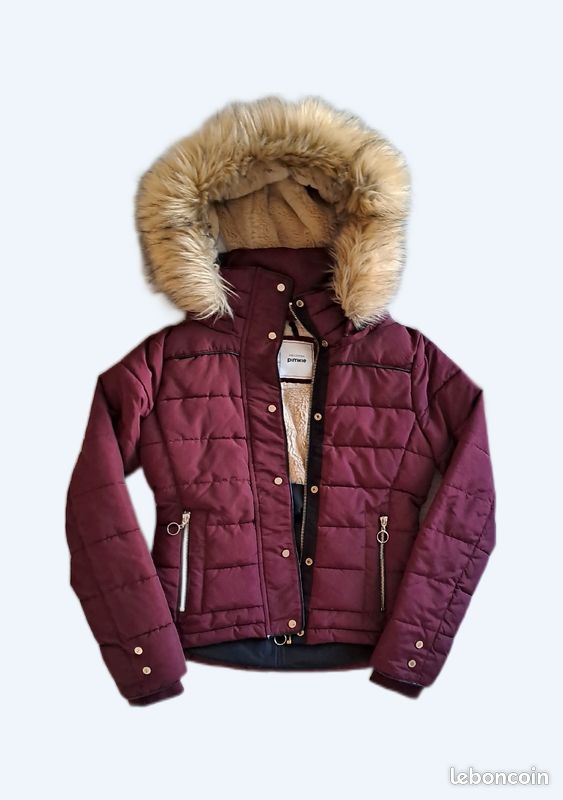 Red Puffer Jacket Pimkie Doudoune Rouge Top Doudoune Femme Rouge