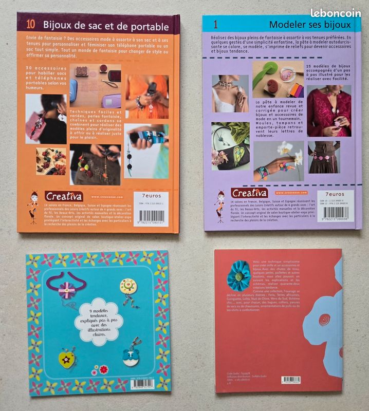 Lot de 4 livres DIY Bijoux et accessoires de mode (image 2)