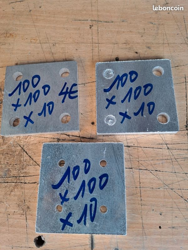 8 plaques alu (image 2)