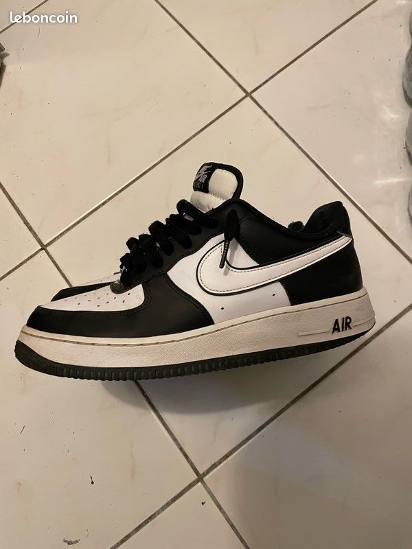 Panda Nike Air Force One Low Homme Nike Air Force 07 Blanc Swoosh
