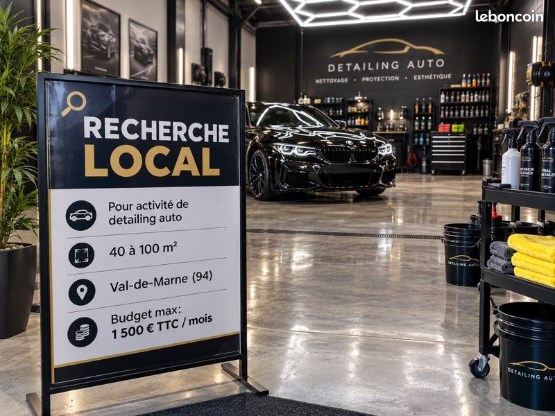 Local commercial 1 pièce 40 m² · à Créteil · 40 m² · 1 500 €/mois