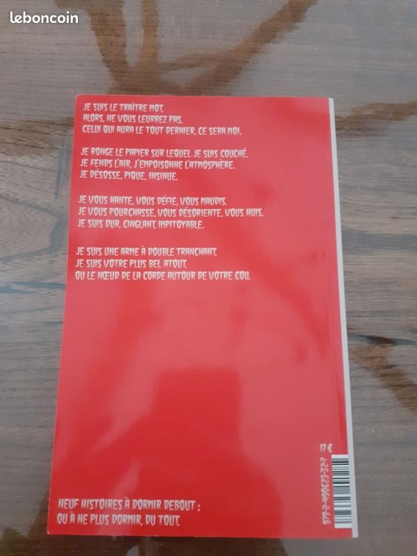 Livre Le Traître Mot de Sonia Fournet-Pérot (image 2)