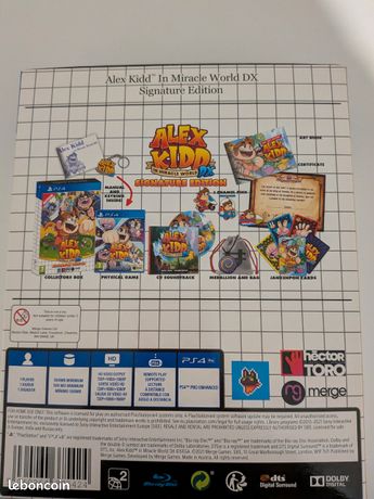 alex kidd in miracle world dx signature edition ps4