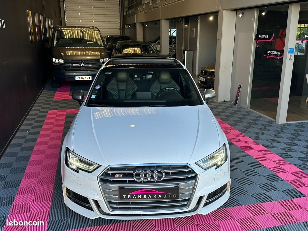 AUDI S3 SPORTBACK 8v2 2.0 TFSI 310ch S tronic 7 Quattro/ Toit ouvrant / Sièges RS /4 pneus neufs/Historique d'entreti (image 7)