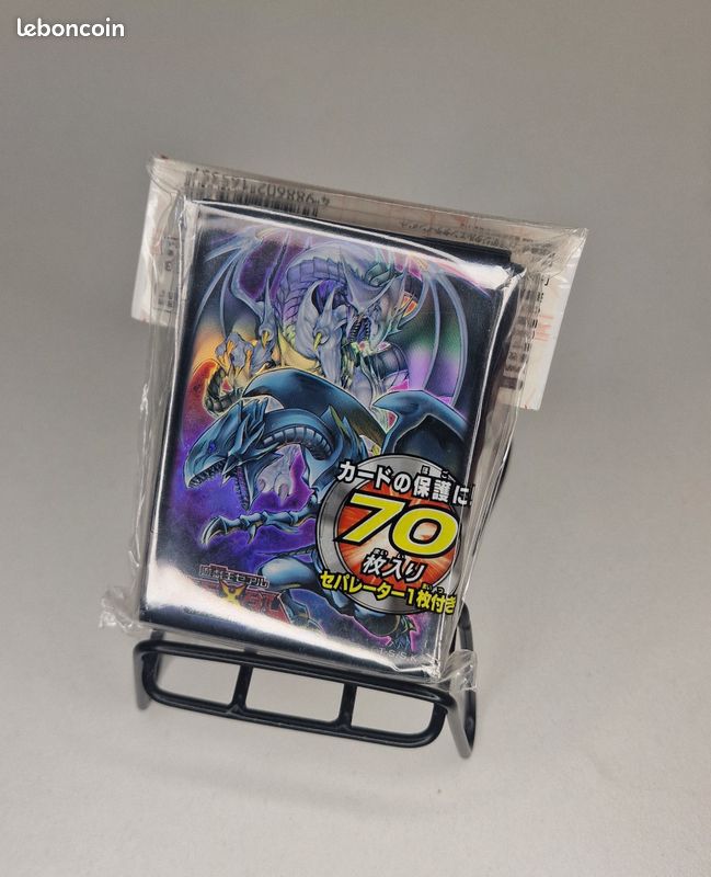 yugioh zexal card sleeves Blue Eyes White Dragon - Brigade Card Sleeves feature the artwork of Fallen of Albaz and Dogmatika Ecclesia Yu-Gi-Oh! ZEXAL Duelist Card Protector