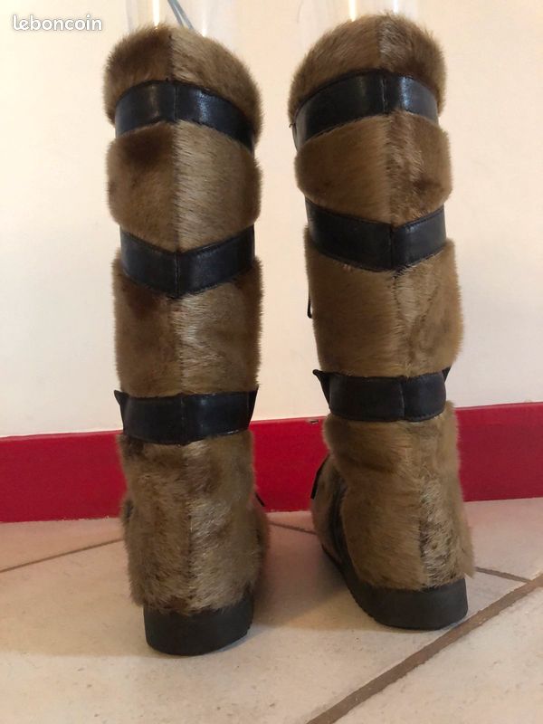 Bottes d’hiver peau de phoque (image 1)