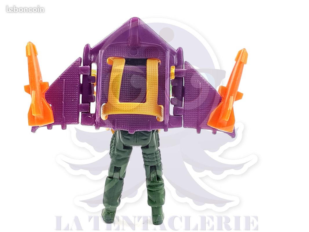M.A.S.K ADVENTURE PACK GLIDER STRIKE JACQUES LAFLEUR & MASK 1987 KENNER