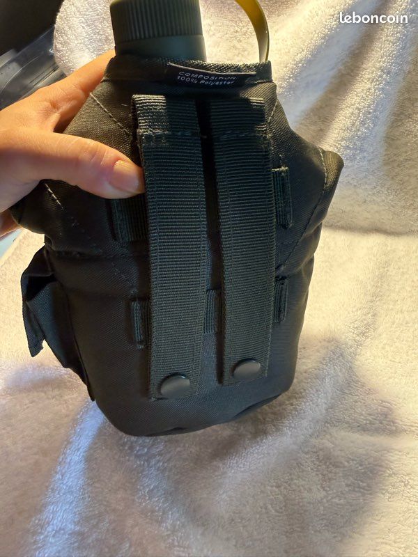 Gourde militaire tactique plastique housse (image 5)