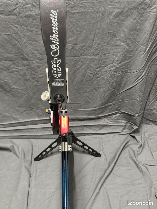 Arc à démonter récurvé silhouette de base adulte. 68, NOIR, 26 lb