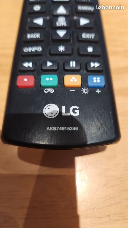 Télécommande LG AKB74915346 - Référence RM-2074s124148 - Occasion Fonctionnelle - Pour TV LG