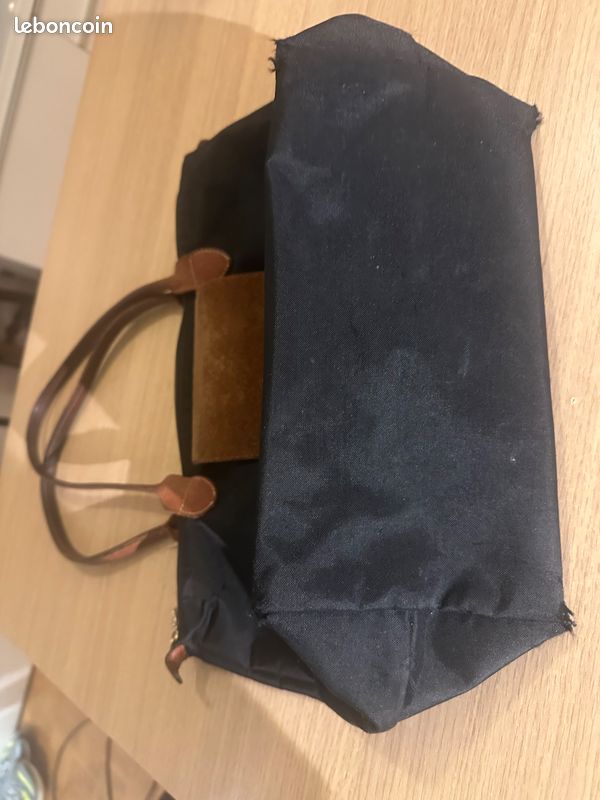 Sac longchamp noir pliable (image 3)