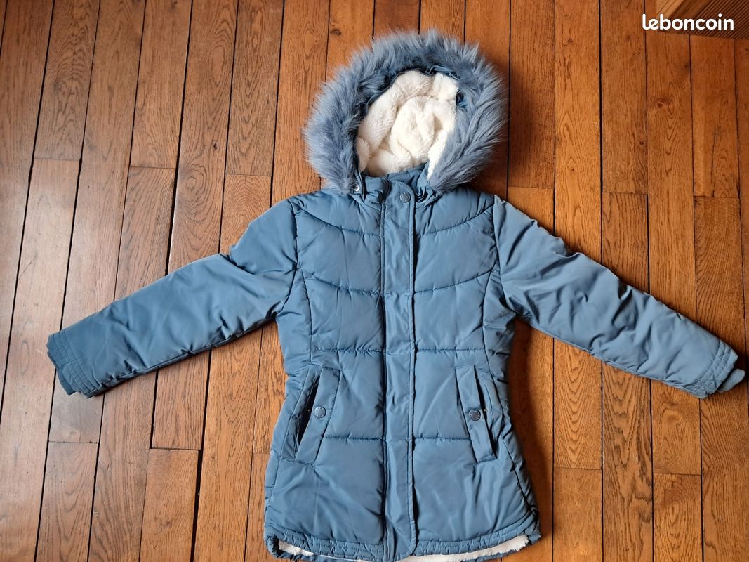 Manteau Fille Veste 10 Ans Fille Manteau Fausse Fourrure Fille 10