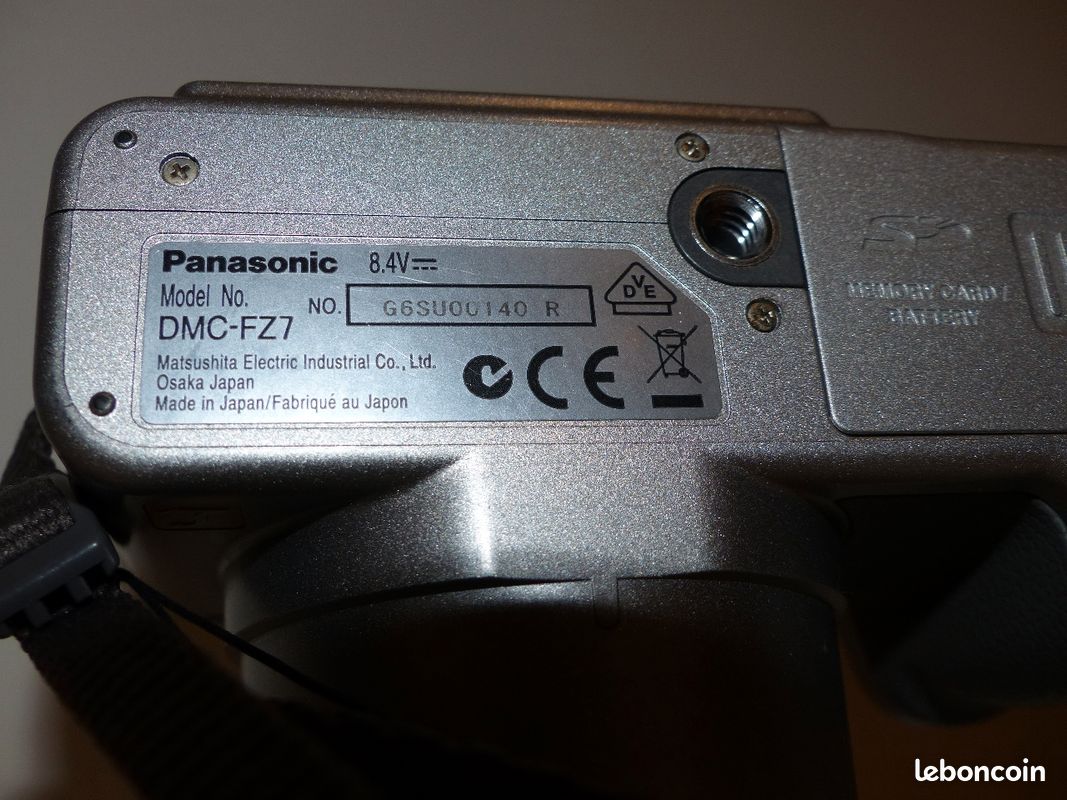 Appareil photo Panasonic LUMIX DMC-FZ7 (image 6)