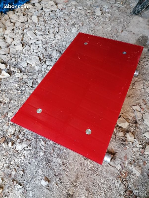 Table en verre (image 1)