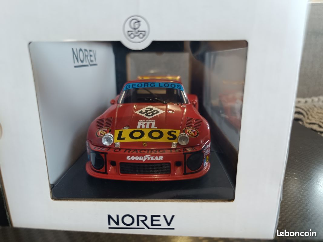 Porsche 935 Norev 1/18 2ème 24H Le Mans 1979 Rare - Collection
