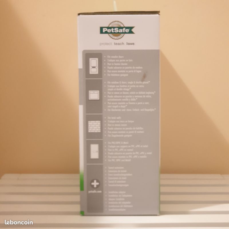 Chatiere Blanche PetSafe Blanc (image 2)