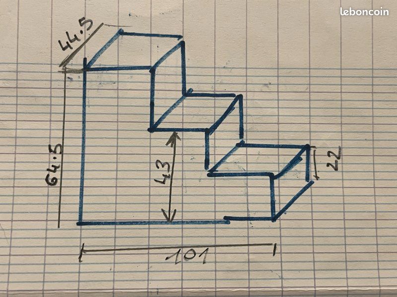 Échelle de lit et rangement (image 4)