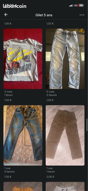 Gros lot de +100 vêtements 6 ans (image 10)