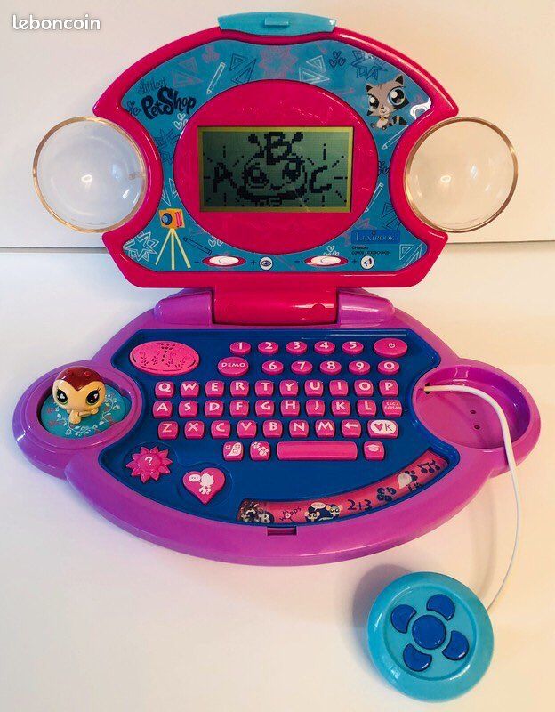 Lexibook ordinateur Littlest Pet Shop Party Power LPS 80 activités 1000 questions lot SOP77 (image 3)