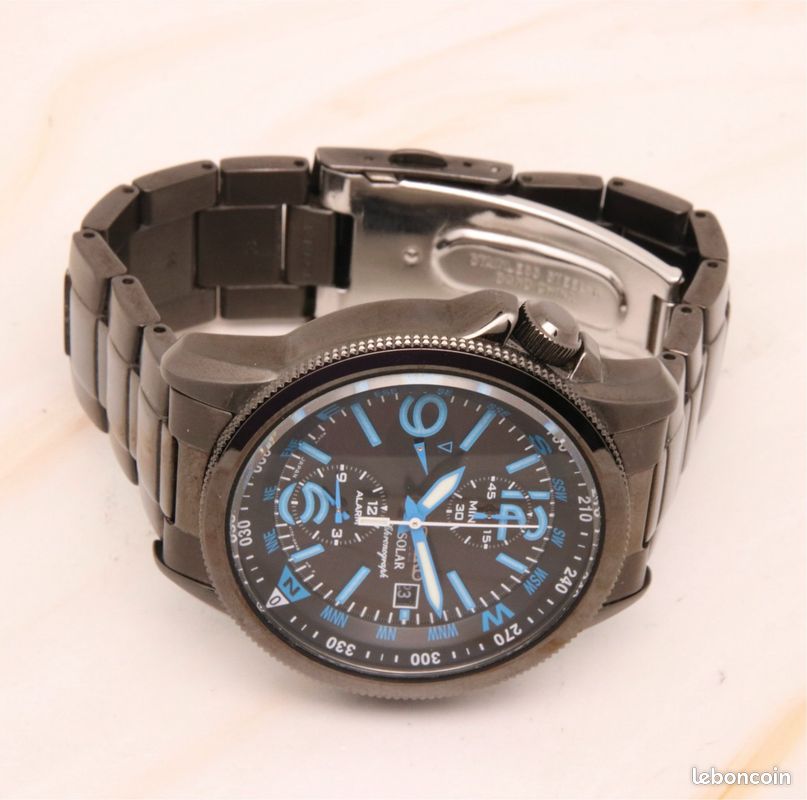 Seiko Field Compass Chronograph V172-0AG0 Montres Bijoux