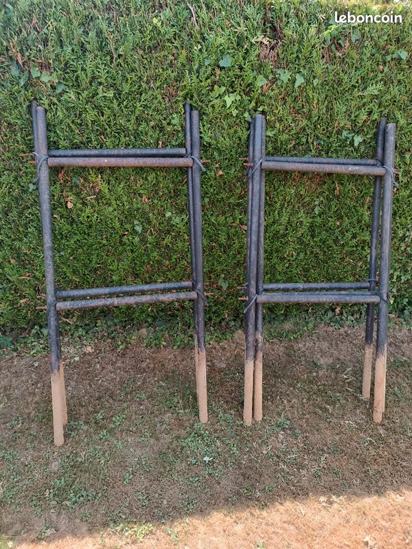 Lot 5 Cadres metaliques à planter en acier très robustes (image 2)