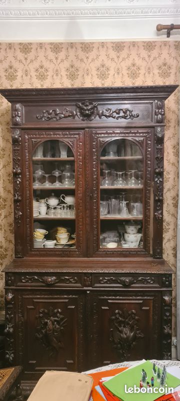 Vaisselier table chaises Fin XIX Henri2 (image 4)