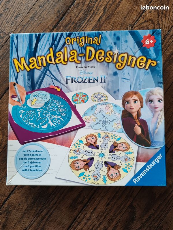 Mandala reine des neiges (image 1)